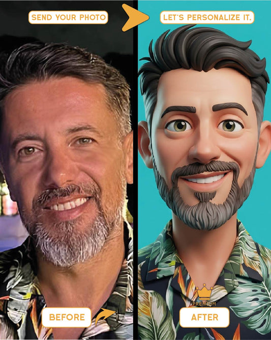 Anime Portraits - 3D caricature