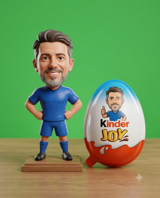 Created inspired by Kinder Surprise
