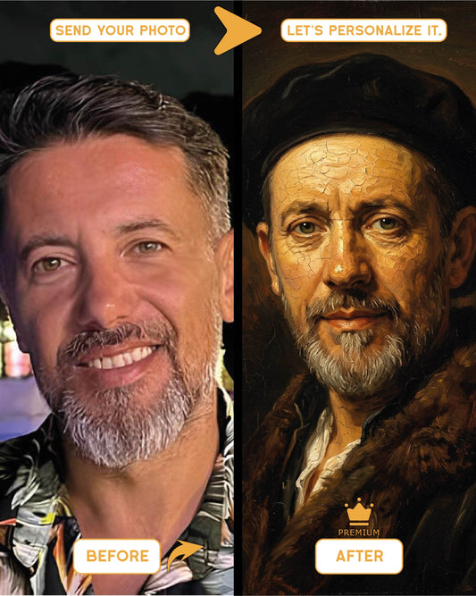 Imitation Portraits – Inspired by Rembrandt van Rijn