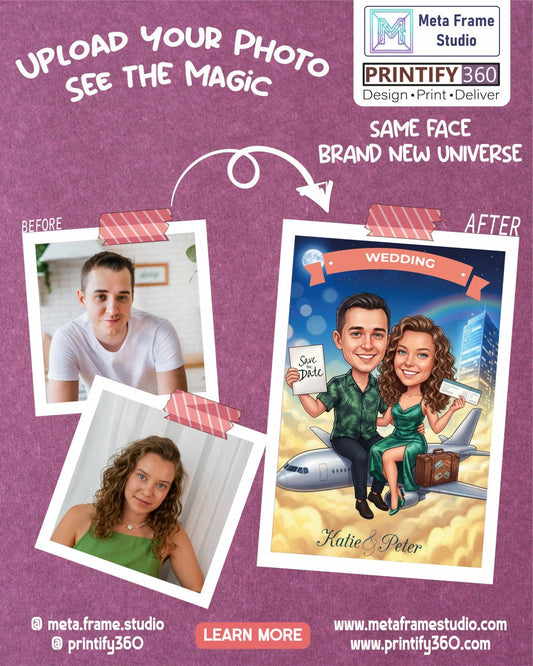 Why Travel-Themed Caricature Video Invitations Are Flying High Globally