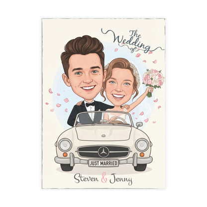 Copy of Create a cartoon wedding invitation