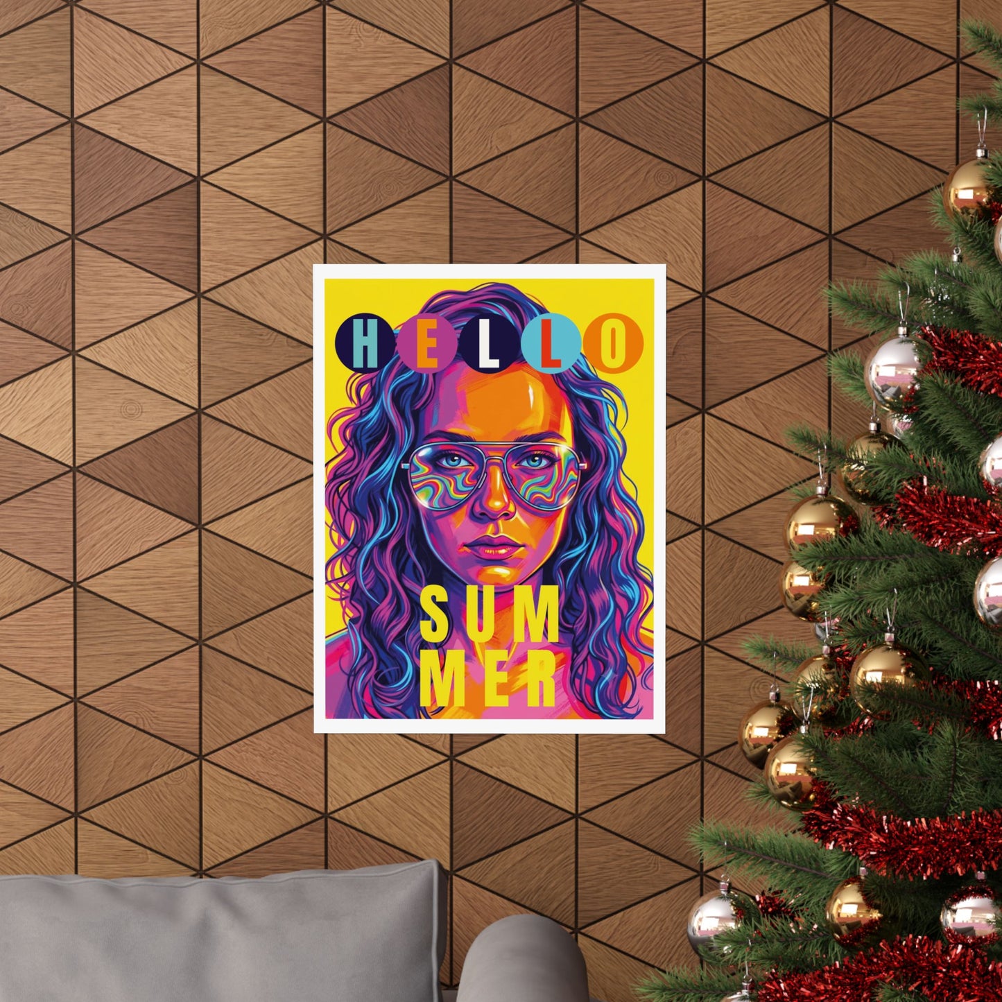 Neo-pop art style personalized Matte Vertical Posters