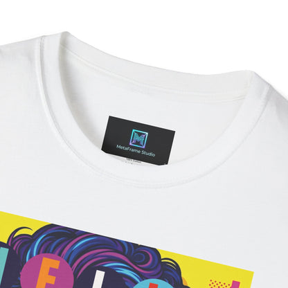 Neo-pop art style personalized t-shirt for man