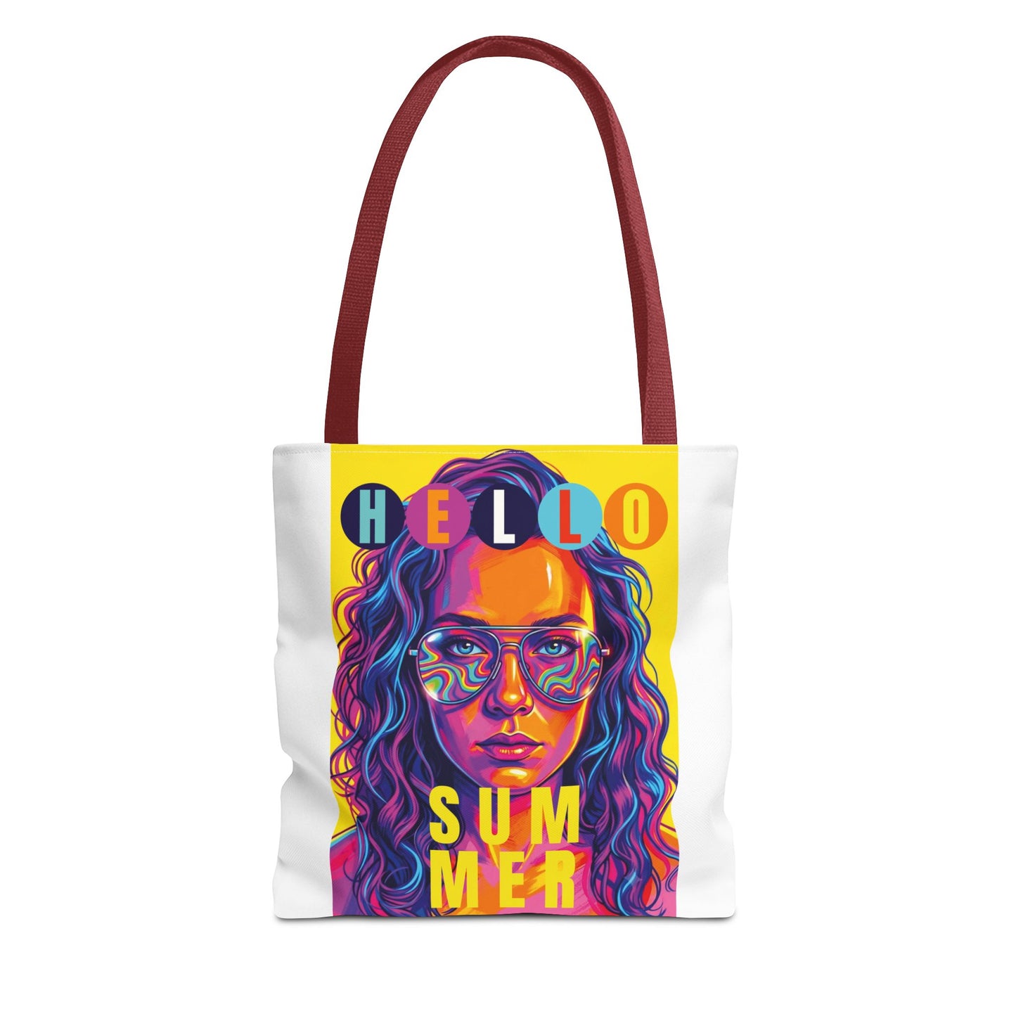 Neo-pop art style personalized Tote Bag (AOP)
