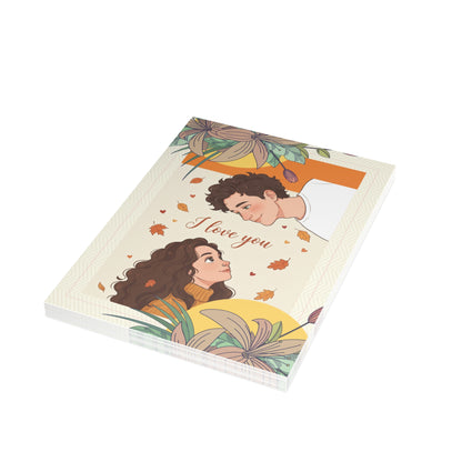 Personalized wedding invitation, I love you
