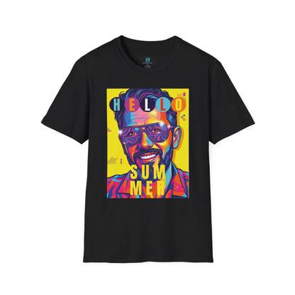 Neo-pop art style personalized t-shirt for man