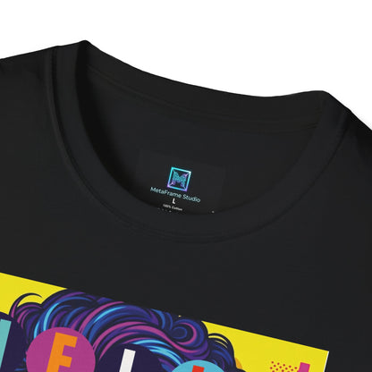 Neo-pop art style personalized t-shirt for man