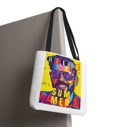 Neo-pop art style personalized Tote Bag for Man(AOP)