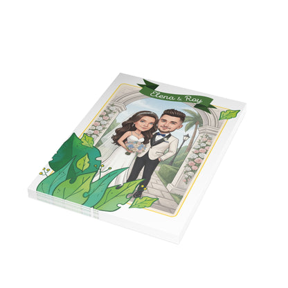 Personalized wedding invitation, summer wedding