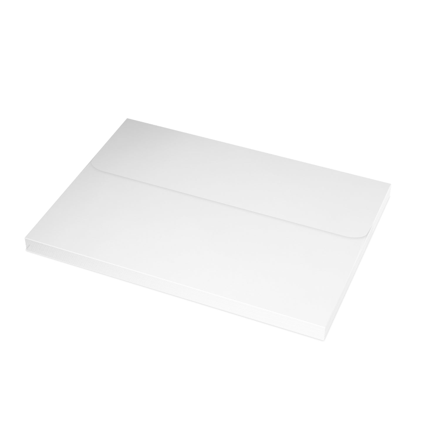 Personalized wedding invitation, happy bride and groom