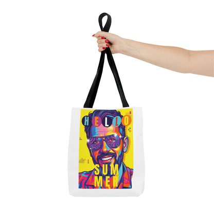 Neo-pop art style personalized Tote Bag for Man(AOP)