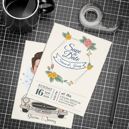 Copy of Create a cartoon wedding invitation