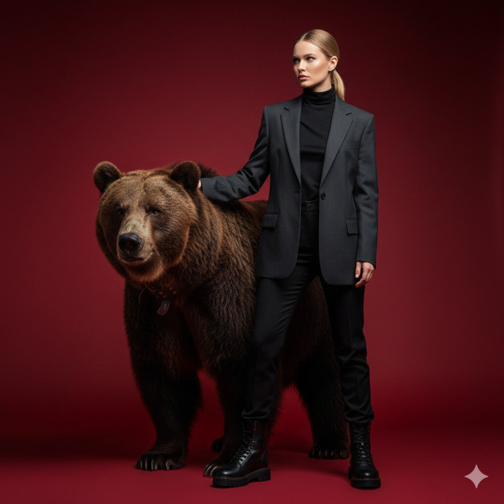 Anime Portraits - Bear and Woman