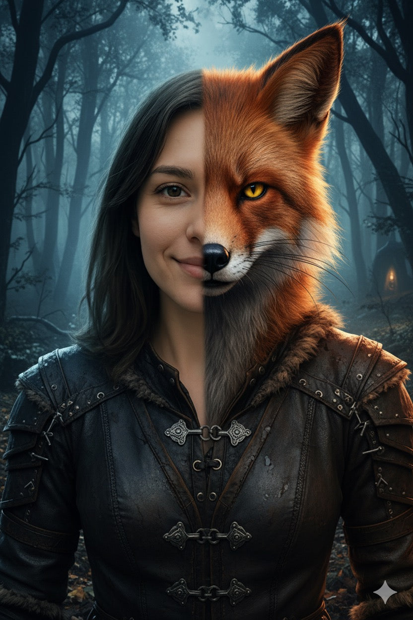 Anime Portraits - Fox Woman