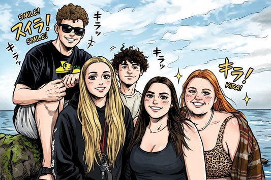 Anime Portraits - Friend Illustration