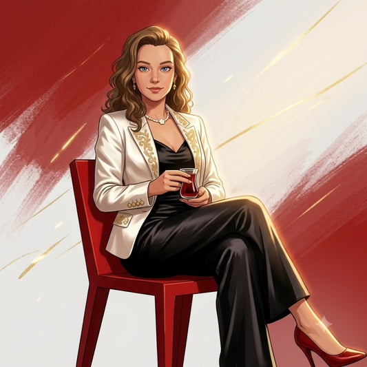 Anime Portraits - Retro-Wintage Woman