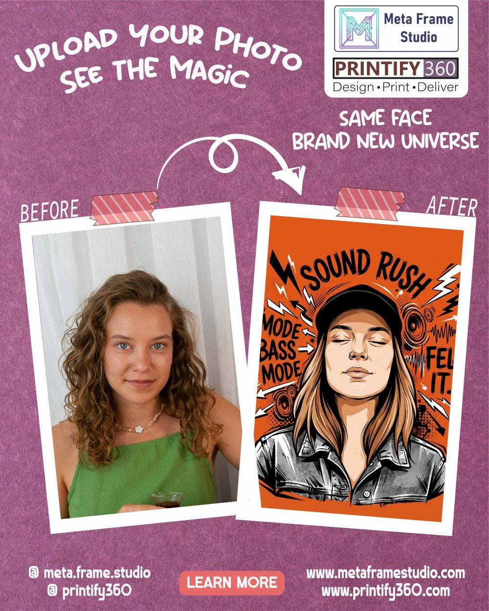 Create vector graphic comic-book illustration
