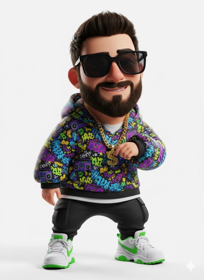 Anime Portraits - Create a 3D cartoon man