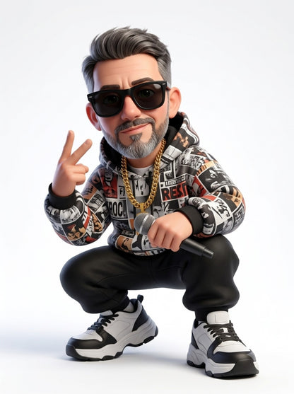 Anime Portraits - Create a 3D cartoon man