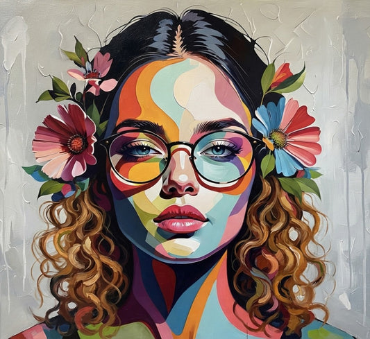 Creating an Artistic Pop Art Female Portrait