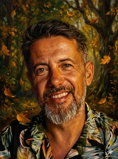 Imitation Portraits – Oil Painting Autumn
