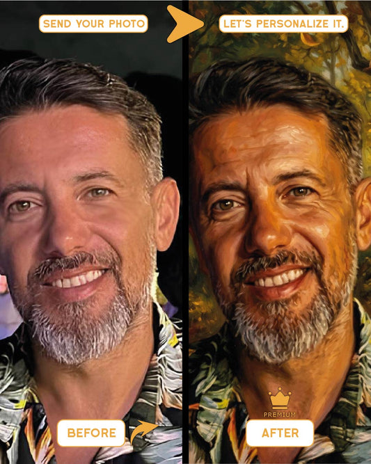 Imitation Portraits – Oil Painting Autumn