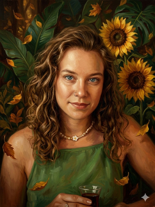 Imitation Portraits – Oil Painting Autumn