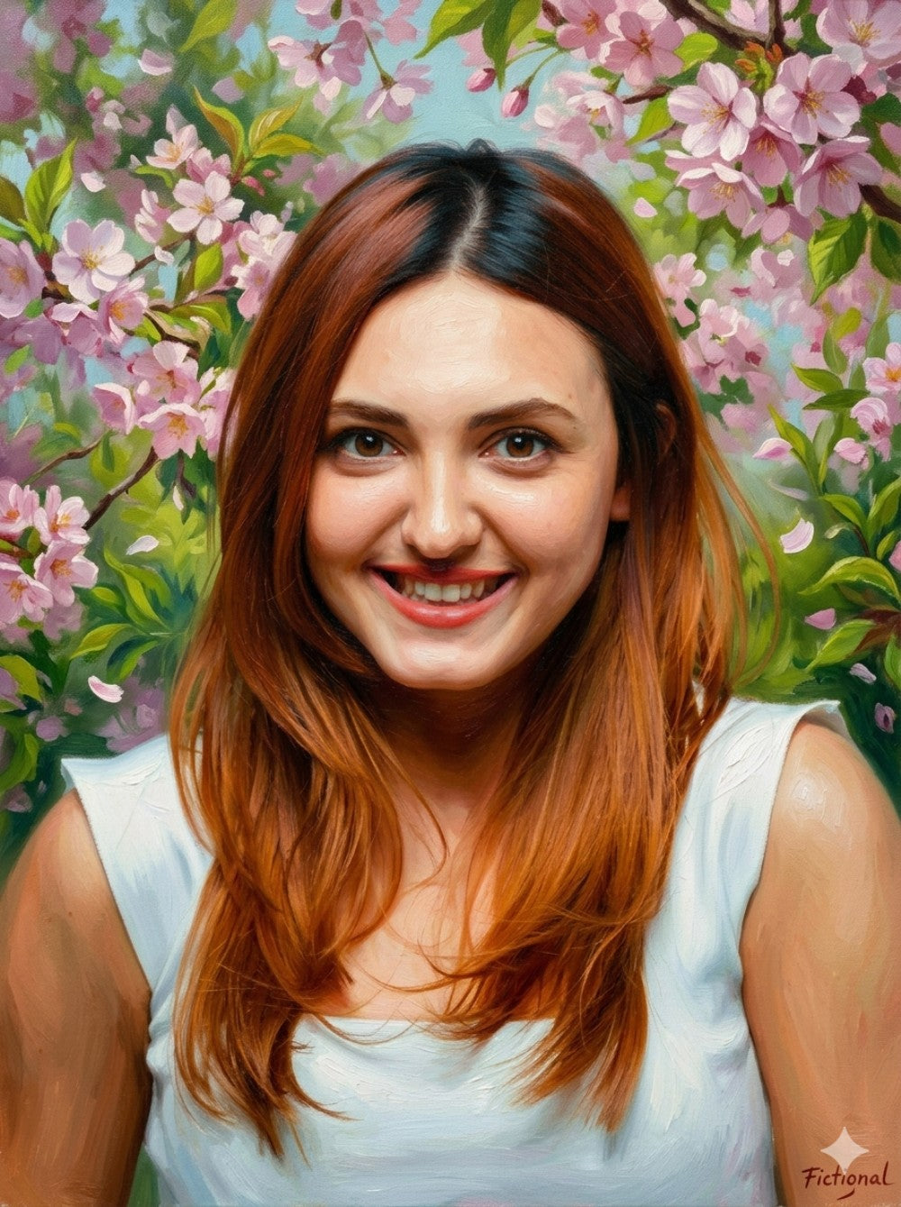 Imitation Portraits – Oil Painting Spring
