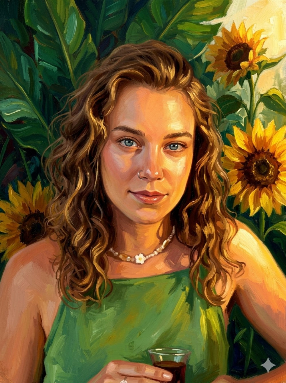Imitation Portraits – Oil Painting Summer