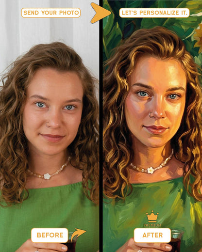 Imitation Portraits – Oil Painting Summer
