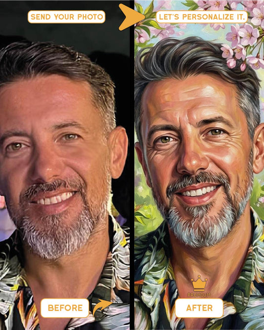 Imitation Portraits – Oil Painting Spring