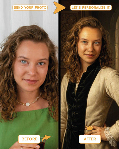 Imitation Portraits – Renaissance oil painting Woman or Man