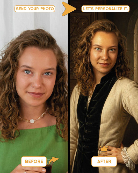 Imitation Portraits – Renaissance oil painting Woman or Man